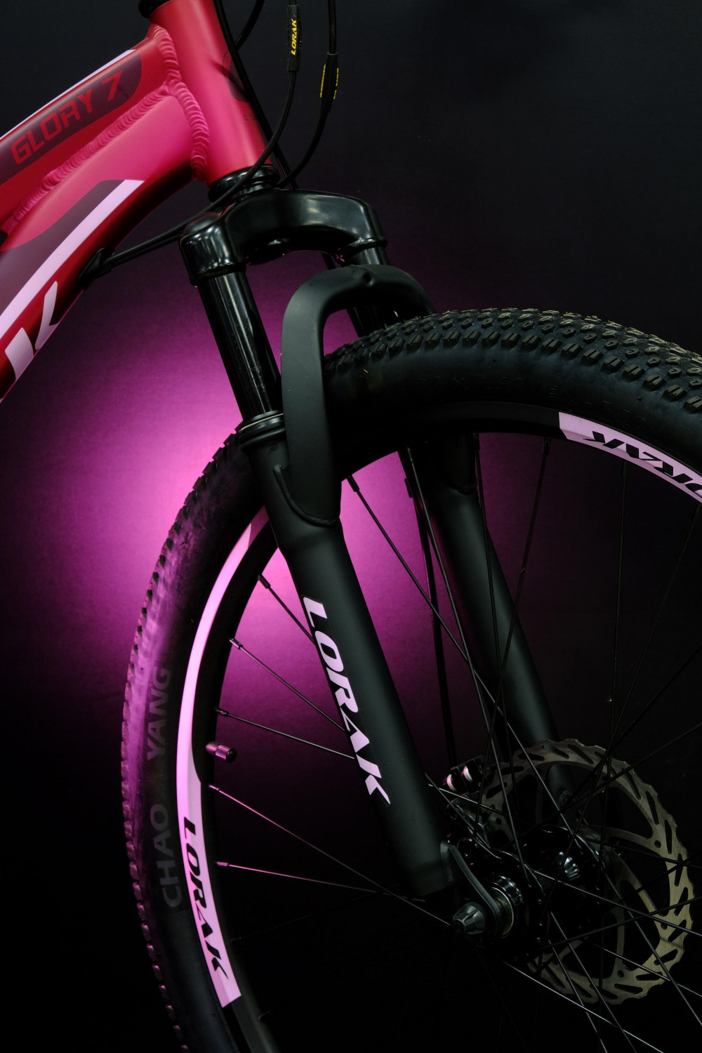 Lorak Glory 7 Матовый Фиолетовый/Розовый рама 15 (на рост 141-160)