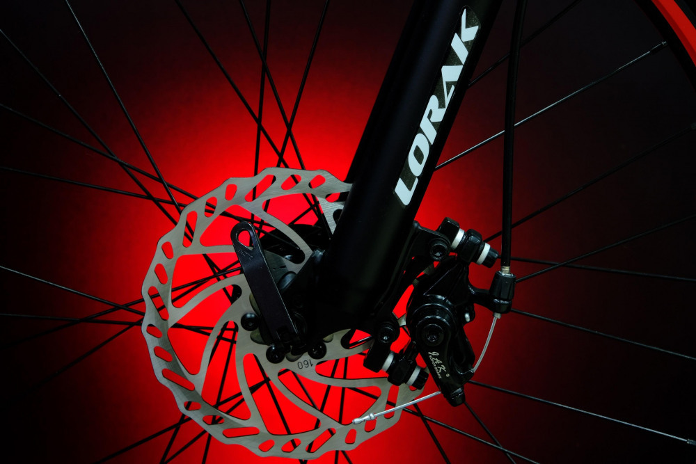 Lorak Shark 24 Black Матовый Чёрный/Красный