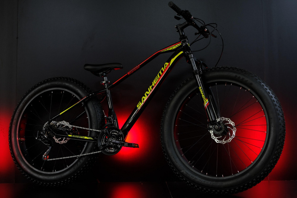 SANHEMA FAT 26 Чёрный/Жёлтый