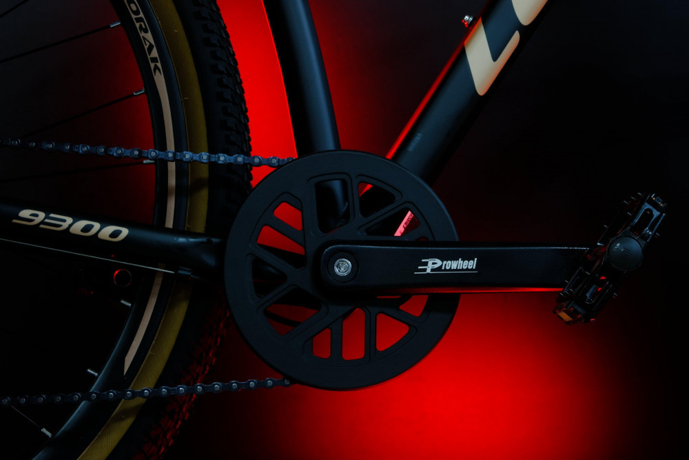 LORAK Sel 9300 Матовый Черный/Коричневый 18р (на рост 163-179)