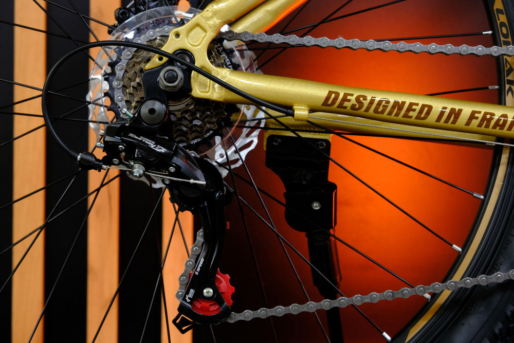 LORAK GLORY 9 Золотисто Серый рама 19 (на рост 171-182)